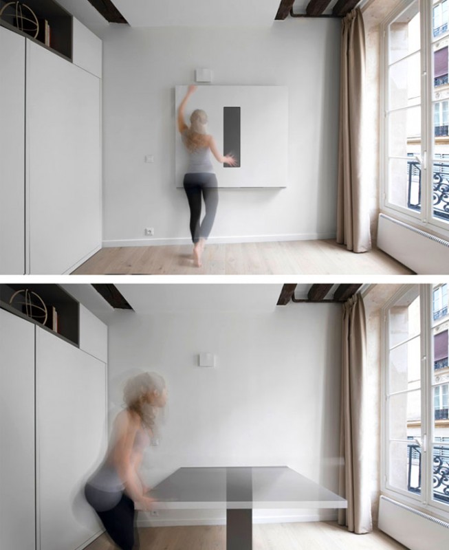 Многофункциональное пространство на 16 м2 в Париже Многофункциональное пространство на 16 м2 в Париже