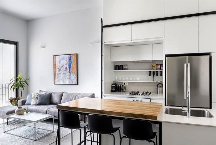 Небольшая функциональная квартира в Тель-Авиве Небольшая функциональная квартира в Тель-Авиве