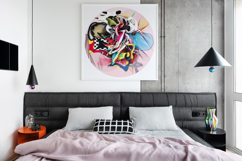 Проект квартиры для молодой современной пары с ребенком