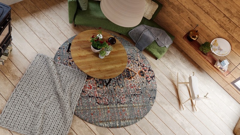 Проект уютного современного дома в лесу