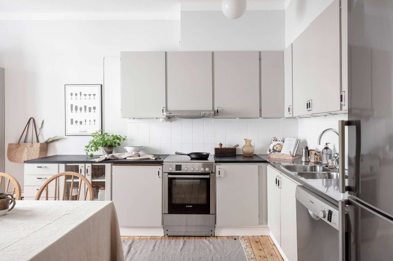 Со вкусом обустроенная квартира в Гётеборге, Швеция