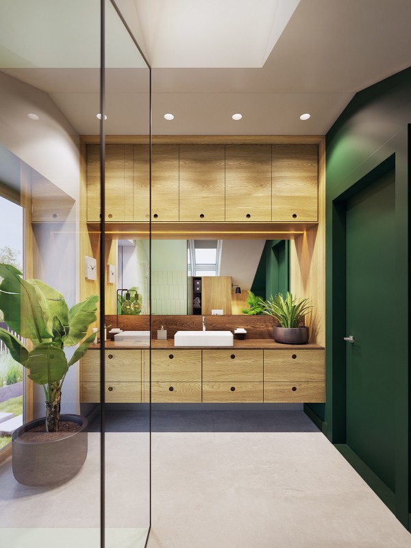 Ставка на живую зелень в интерьере