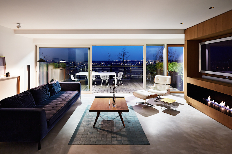 Стильный интерьер пражских апартаментов