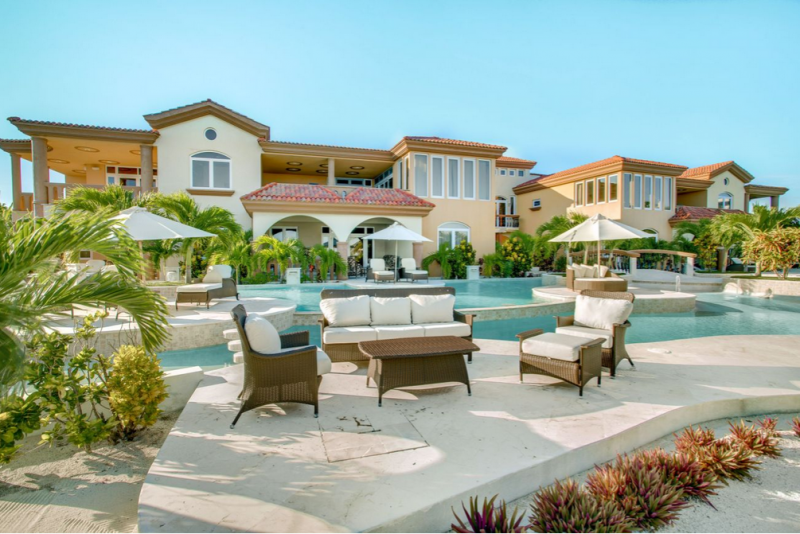 Вилла на побережье Карибского моря