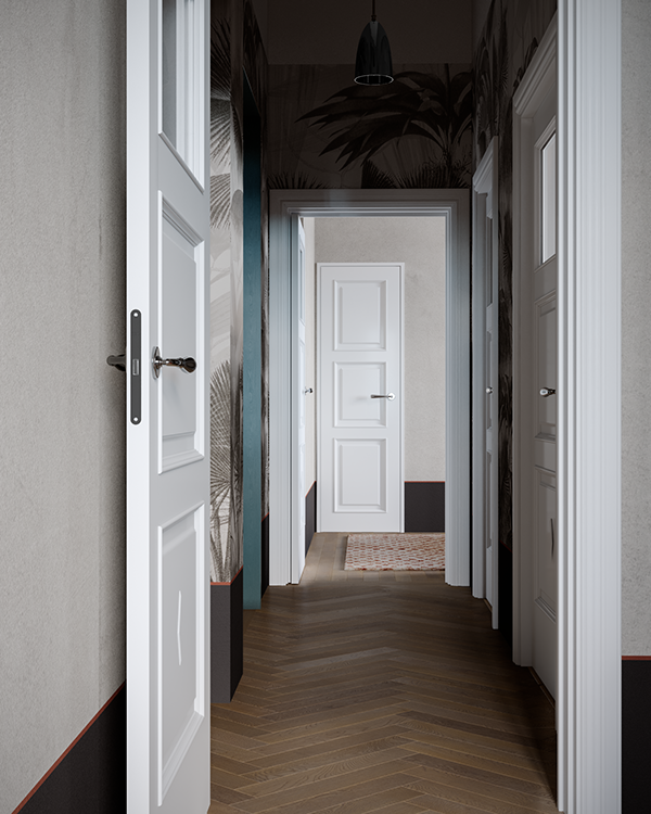 Интерьер варшавской квартиры