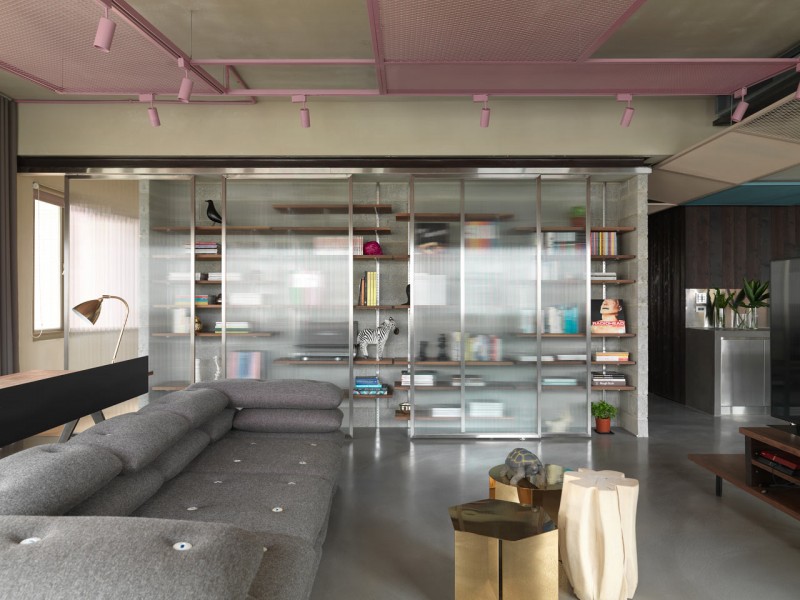 Квартира в индустриальном стиле в Тайбэе Квартира в индустриальном стиле в Тайбэе