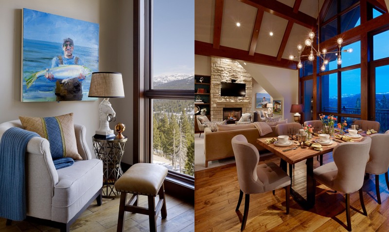Одна из резиденций Tahoe, разработанная для сети отелей класса "люкс" Ritz-Carlton Одна из резиденций Tahoe, разработанная для сети отелей класса "люкс" Ritz-Carlton