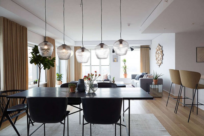 Современные апартаменты, расположенные в Копенгагене Современные апартаменты, расположенные в Копенгагене