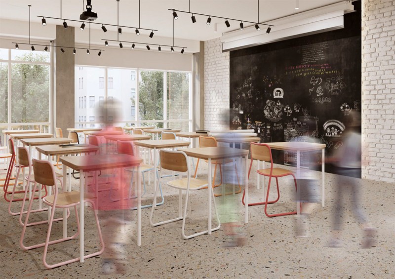 Дизайн-проект школы Дизайн-проект школы