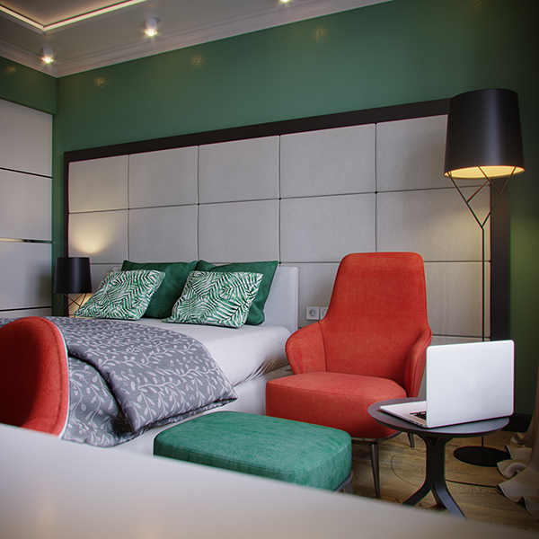 Интерьер квартиры площадью 78 кв.м.