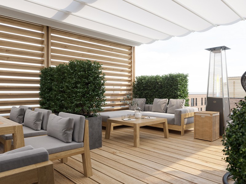 Интерьер загородного дома с террасой на крыше площадью 250 кв.м. Интерьер загородного дома с террасой на крыше площадью 250 кв.м.