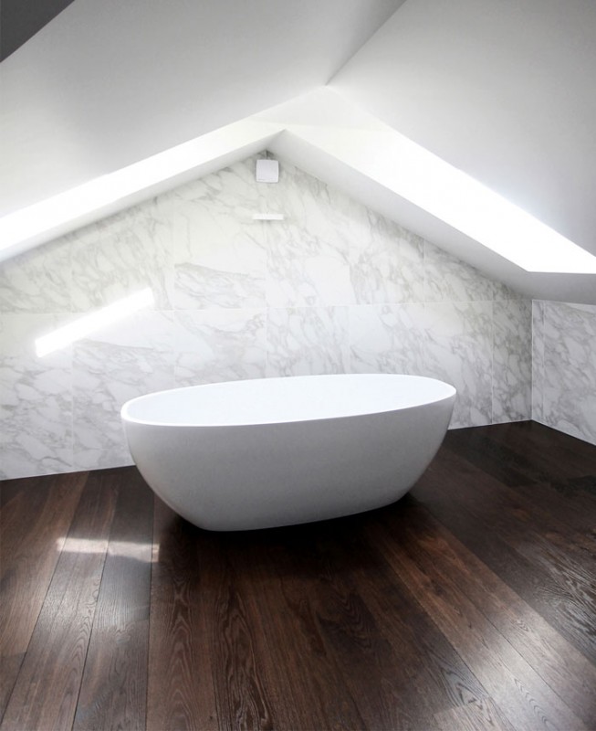 Минималистичный и изысканный интерьер пентхауса Минималистичный и изысканный интерьер пентхауса