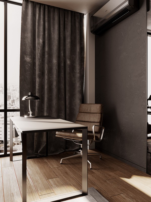 Оформление квартиры в коричневых тонах