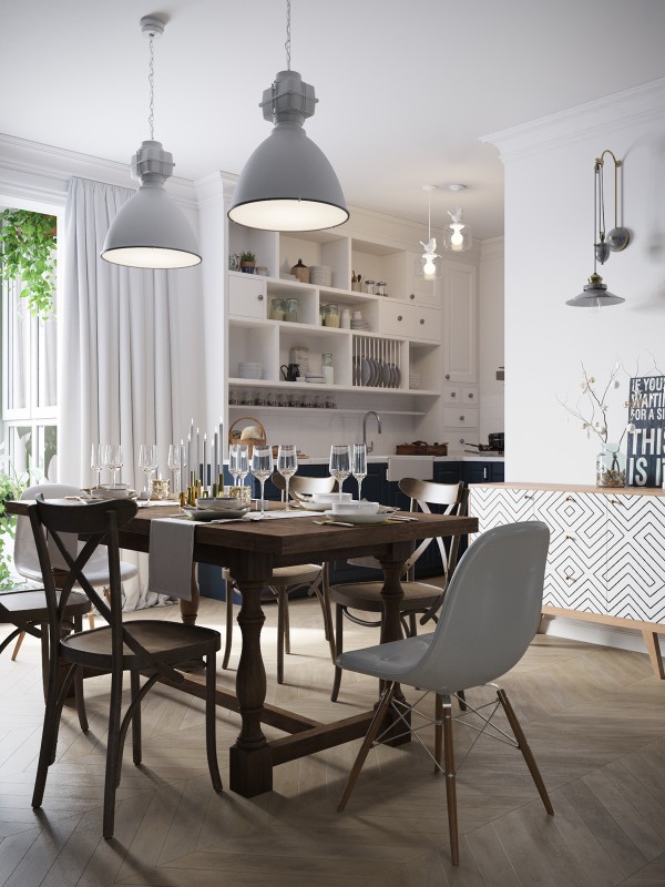 Апартаменты в скандинавском стиле Апартаменты в скандинавском стиле