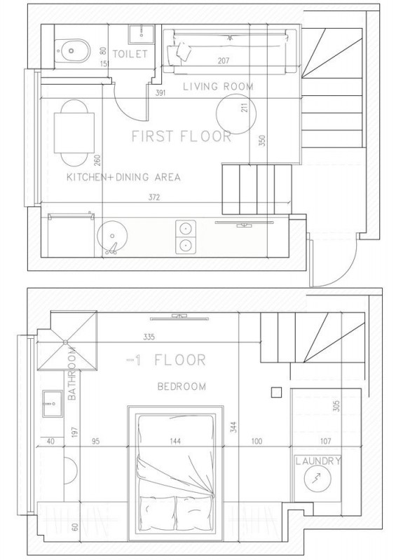 Двухуровневые апартаменты в Тель-Авиве