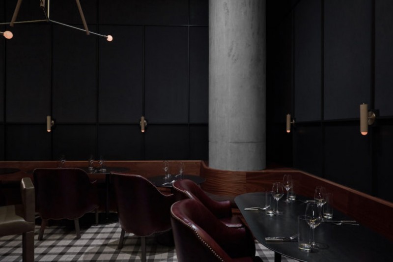 Элегантное сочетание старого и нового в интерьере ресторана Garden & Gun Club в Атланте Элегантное сочетание старого и нового в интерьере ресторана Garden & Gun Club в Атланте