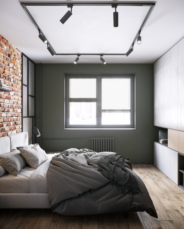 Интерьер квартиры в индустриальном стиле Интерьер квартиры в индустриальном стиле