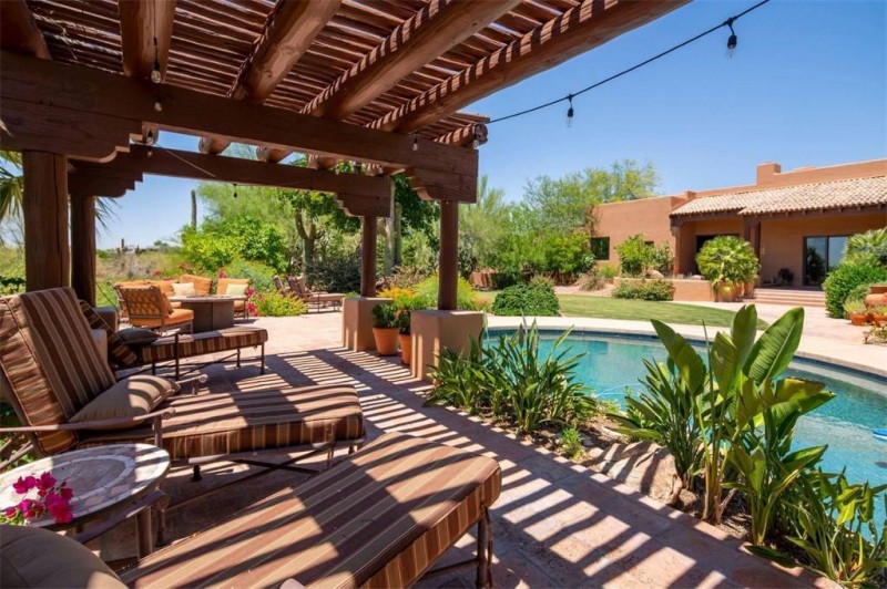 Интерьер особняка в городе Скоттсдейл, Аризона Интерьер особняка в городе Скоттсдейл, Аризона