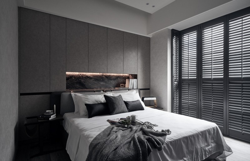 Интерьер в темных тонах Интерьер в темных тонах