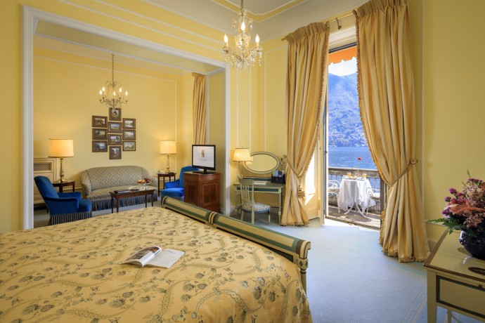 Итальянский курорт Villa d'Este на озере Комо