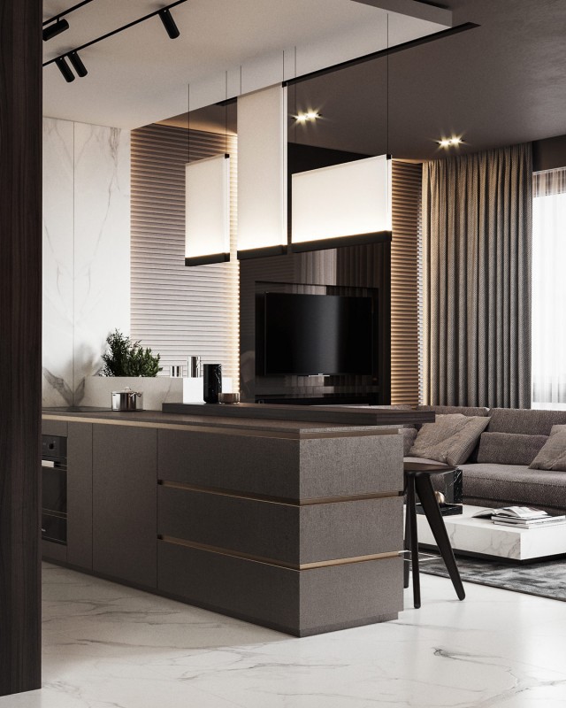 Компактная квартира для семьи с ребенком