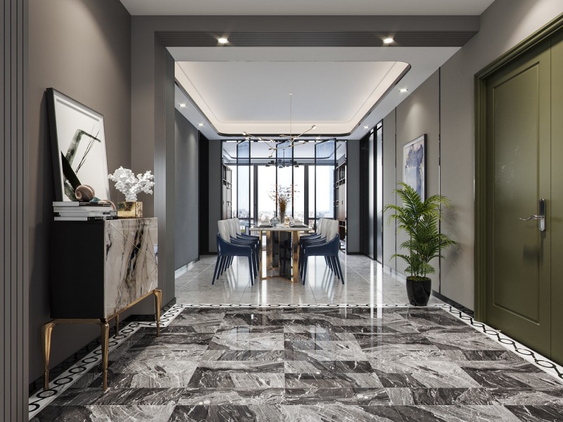 Оформление квартиры в темных тонах