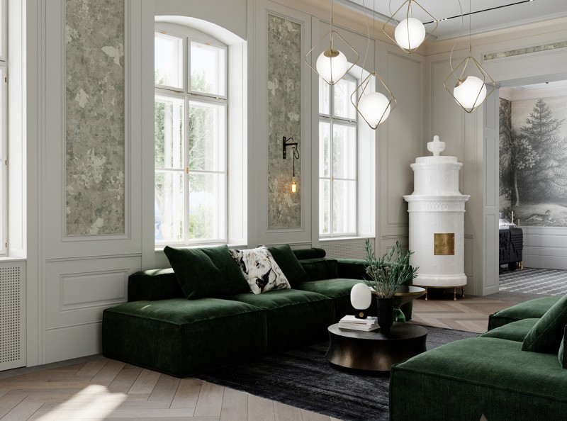 Отреставрированная вилла начала ХХ века в Хорватии