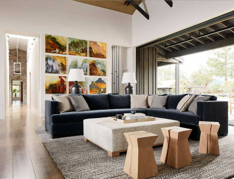 Ранчо, расположенное в Калистоге, Калифорния