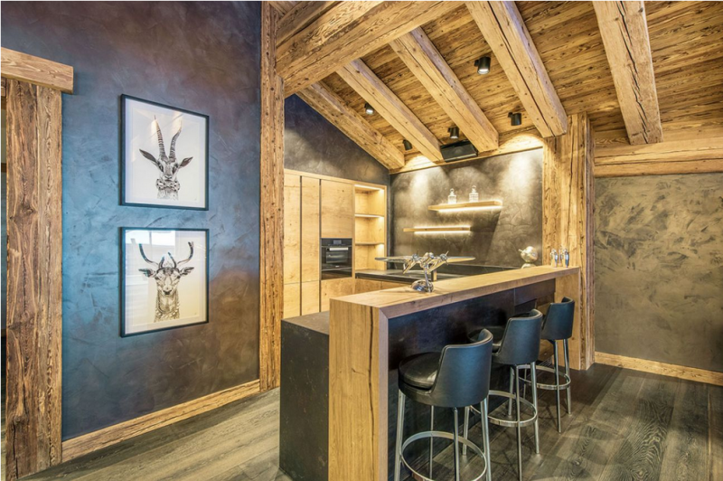 Шале в деревне Церматт, Швейцария