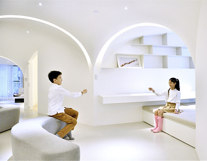 Современные просторные апартаменты в Тайчжуне, Тайвань