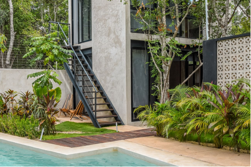 Вилла с современным и авангардным дизайном