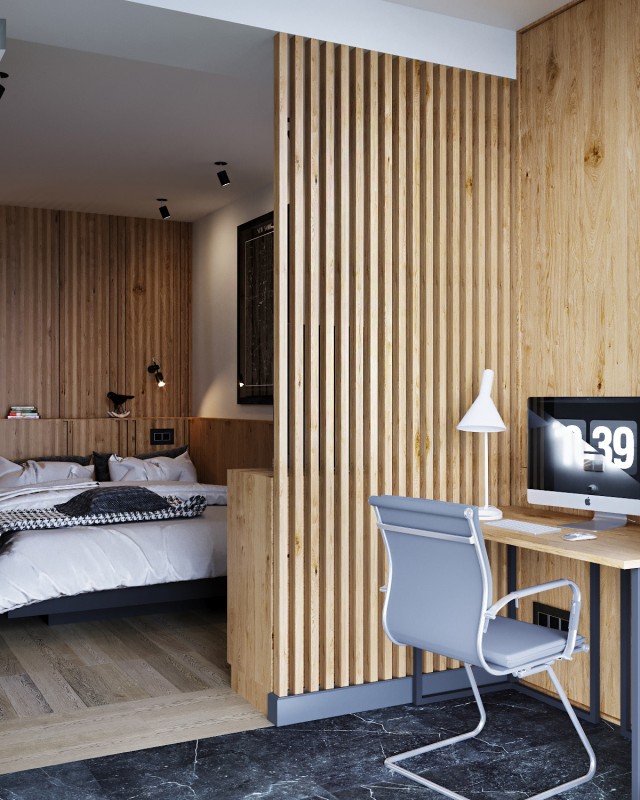 Гармоничное сочетание цветов в интерьере минской квартиры