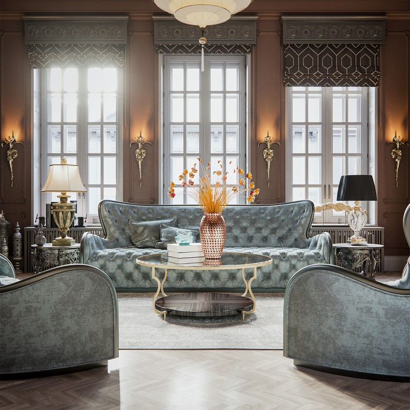 Проект апартаментов в неоклассическом стиле Проект апартаментов в неоклассическом стиле