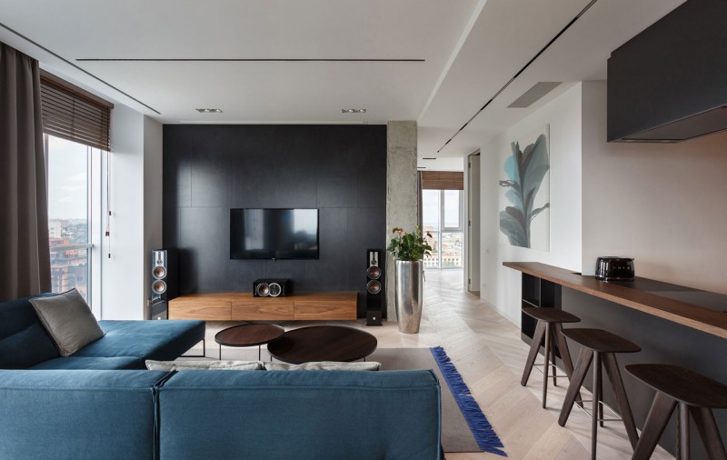 Апартаменты River View с видом на реку Днепр, Украина