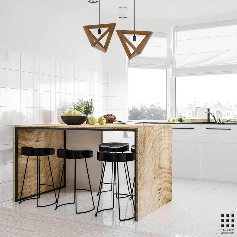 Дизайн-проект контрастных апартаментов