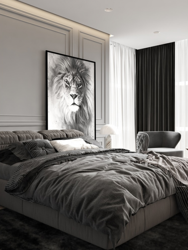 Дизайн-проект квартиры в неоклассическом стиле