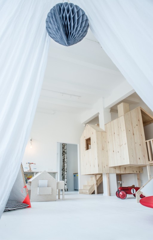 Игровая комната в частном детском саду в Вильнюсе