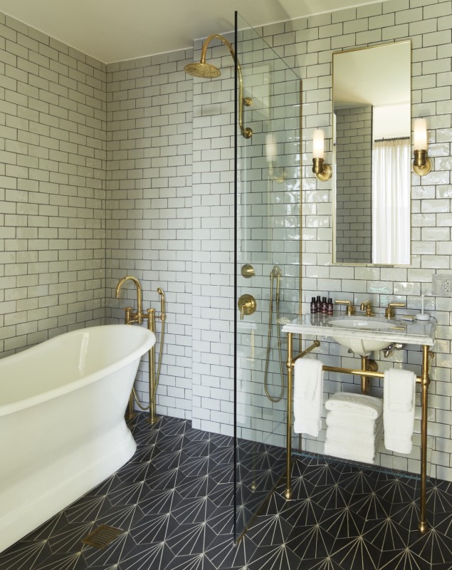 Интерьер отеля The Williamsburg в Бруклине