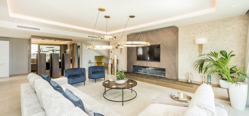 Интерьер пентхауса в Новой Андалусии