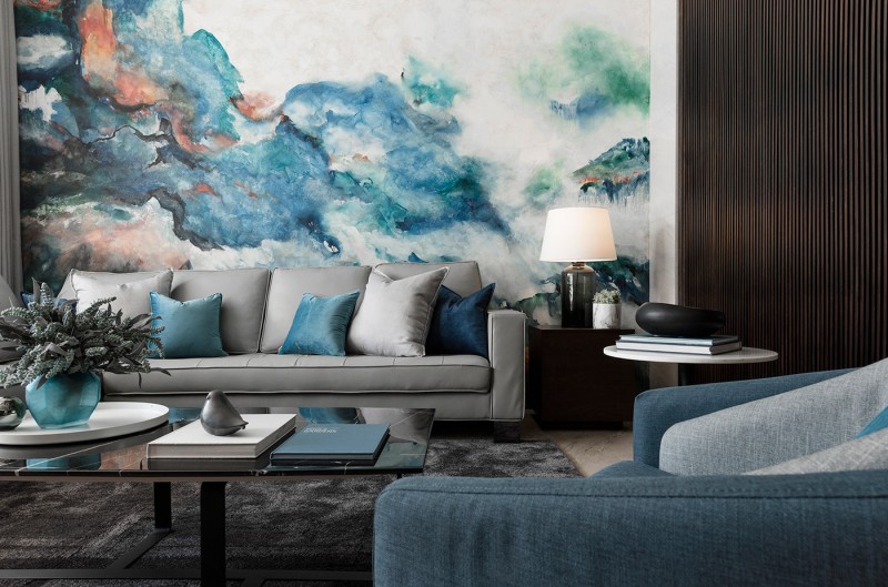 Контрастный интерьер Контрастный интерьер