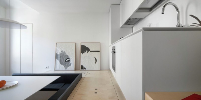 Многофункциональный модуль в квартире в Турине, Италия