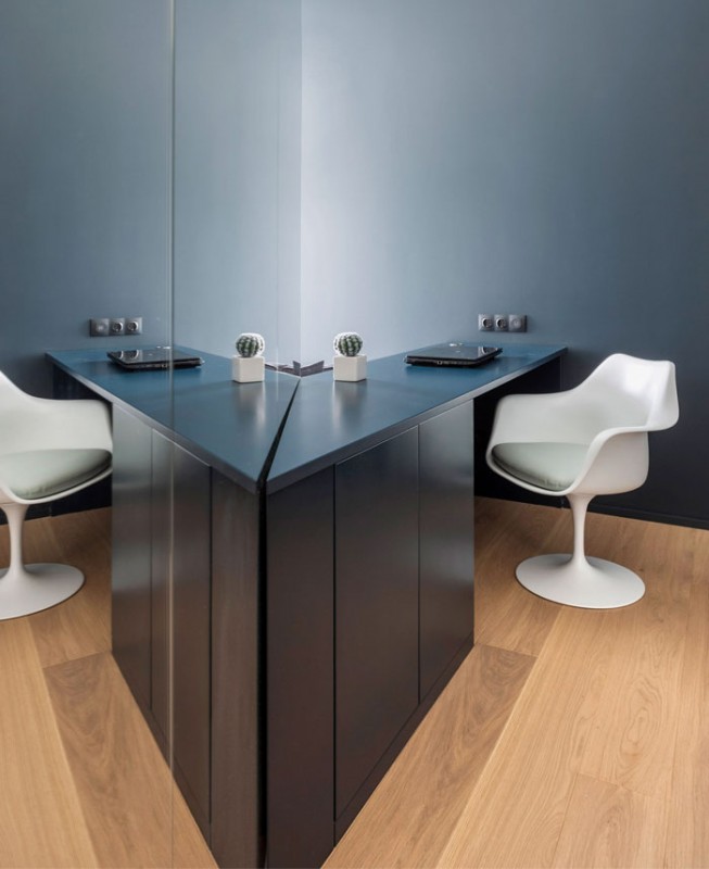 Нетрадиционное зонирование в небольшой квартире