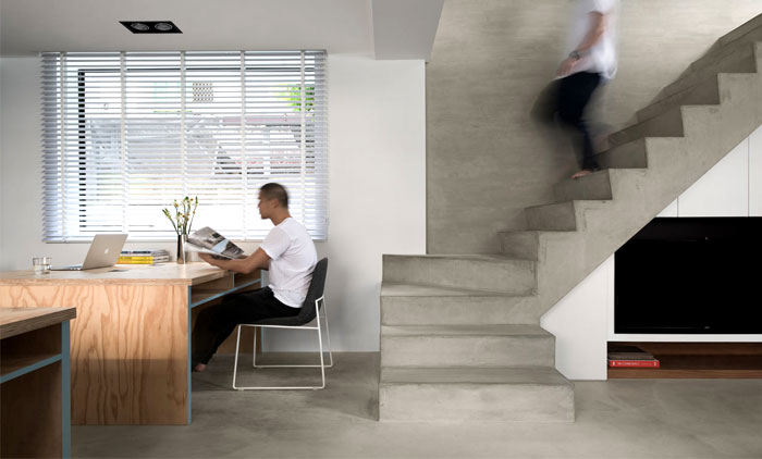 Уютный дом для семьи и рабочий офис в одном пространстве