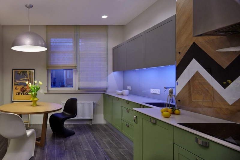 Элегантный инетерьер квартиры площадью 120 м2 в Киеве Элегантный инетерьер квартиры площадью 120 м2 в Киеве