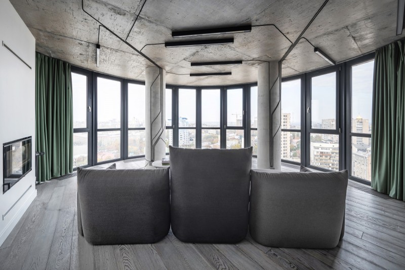 Индустриальный стиль интерьера квартиры