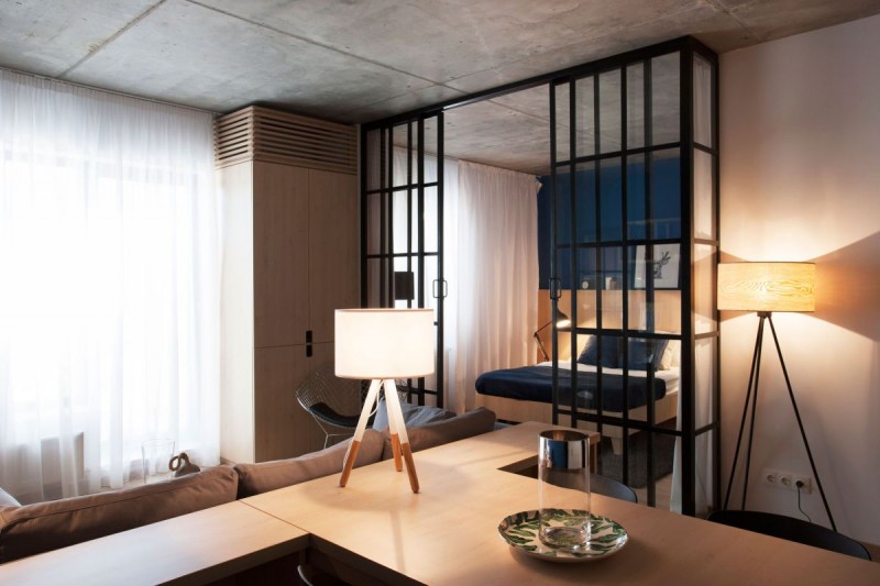 Интерьер компактной квартиры в Бухаресте