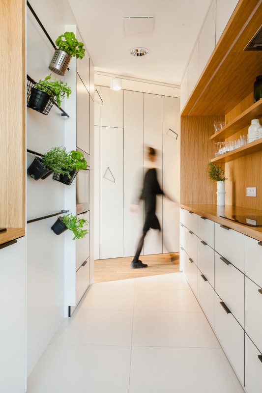 Интерьер пентхауса в Познани, Польша