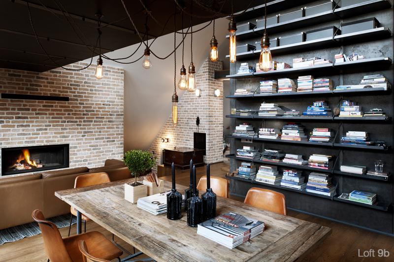 Классический реконструированный лофт в Софии, Болгария