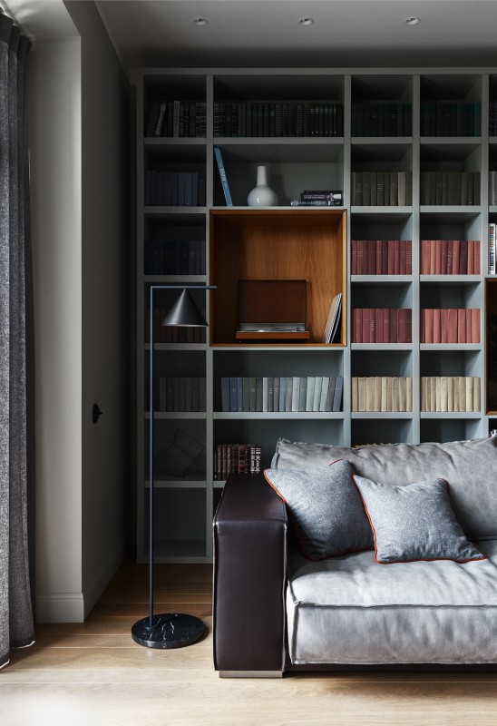 Оформление квартиры в серой гамме