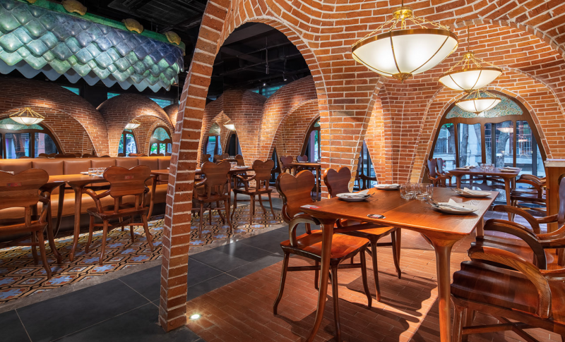 Проект ресторана в Китае